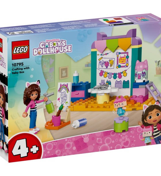 Конструктор LEGO Gabby's Dollhouse Майструємо з Доцею-Бокс (10795)
