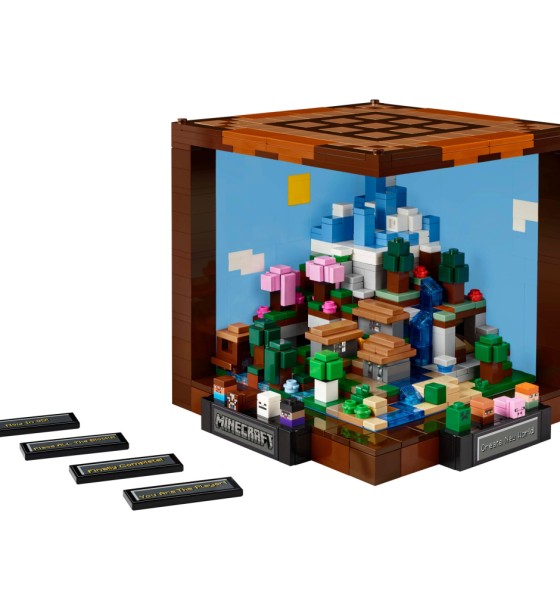 Конструктор LEGO Minecraft Верстак 1195 деталей (21265)