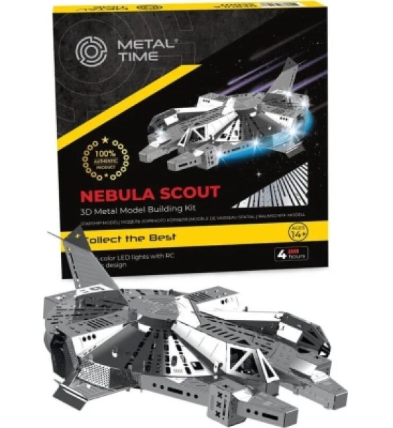 Конструктор Metal Time Колекцiйна модель Nebula Scout Spaceship Зореліт (MT098)