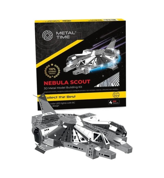 Конструктор Metal Time Колекцiйна модель Nebula Scout Spaceship Зореліт (MT098)