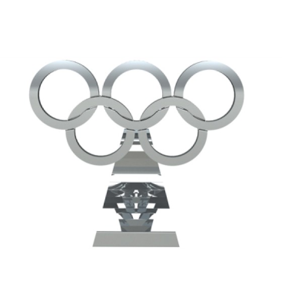 Конструктор Metal Time Колекцiйна модель Rings of Strength Олімпійські кільця (MT021Y)