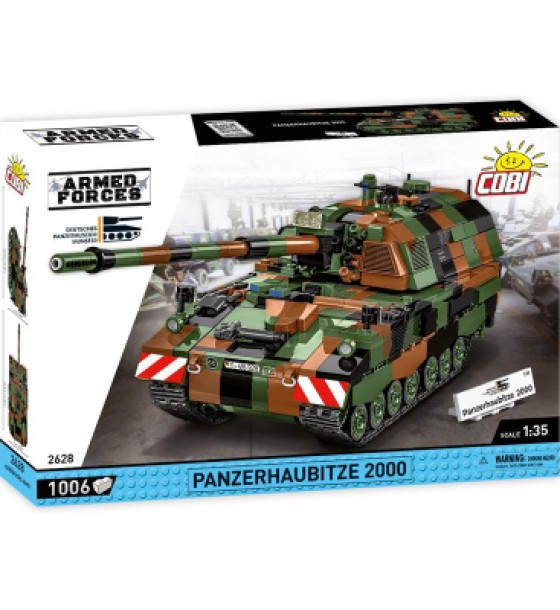 Конструктор Cobi САУ PzH 2000, 1006 деталей (COBI-2628)