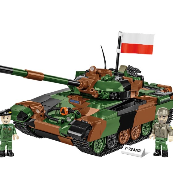Конструктор Cobi Танк Т-72 M1R (UA/PL), 724 деталі (COBI-2624)