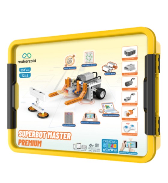 Конструктор Makerzoid Superbot Master Premium (MKZ-SPB-MS)