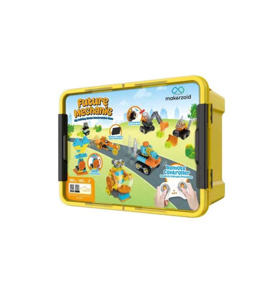 Конструктор Makerzoid Big Bloks - Future Mechanic (Механік майбутнього) (MKZ-OBK-EC)
