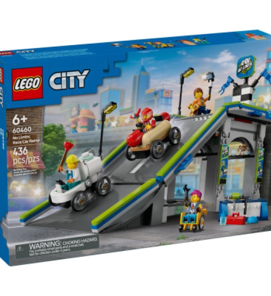 Конструктор LEGO City Жодних обмежень: Автодром для гоночних автомобілів (60460)