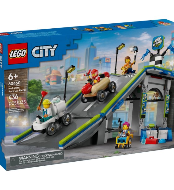 Конструктор LEGO City Жодних обмежень: Автодром для гоночних автомобілів (60460)