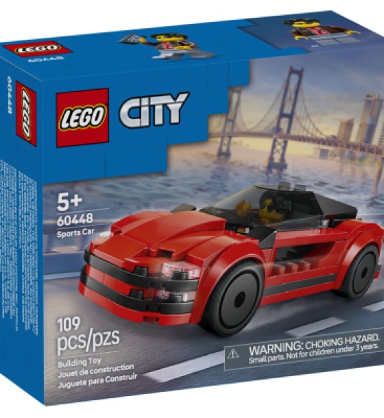Конструктор LEGO City Червоний спортивний автомобіль (60448)