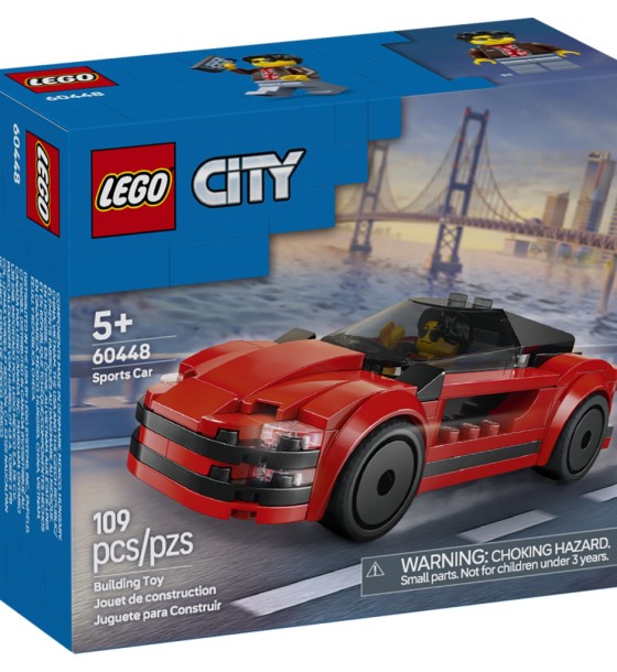 Конструктор LEGO City Червоний спортивний автомобіль (60448)