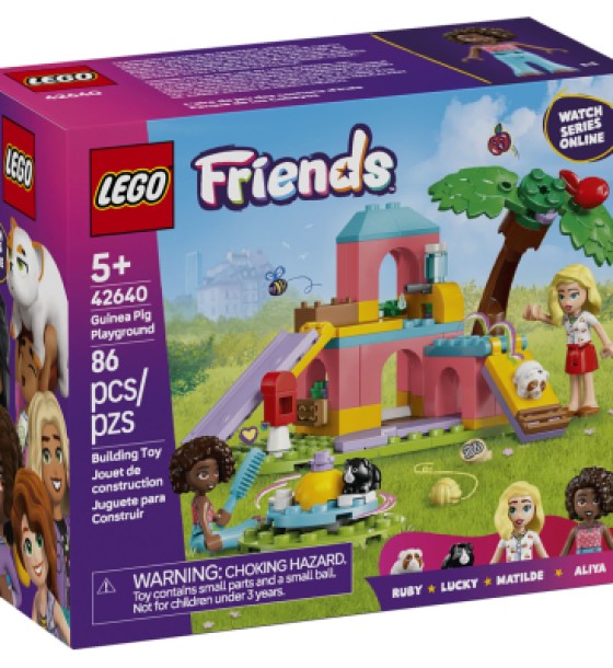 Конструктор LEGO Friends Ігровий майданчик для морських свинок (42640)