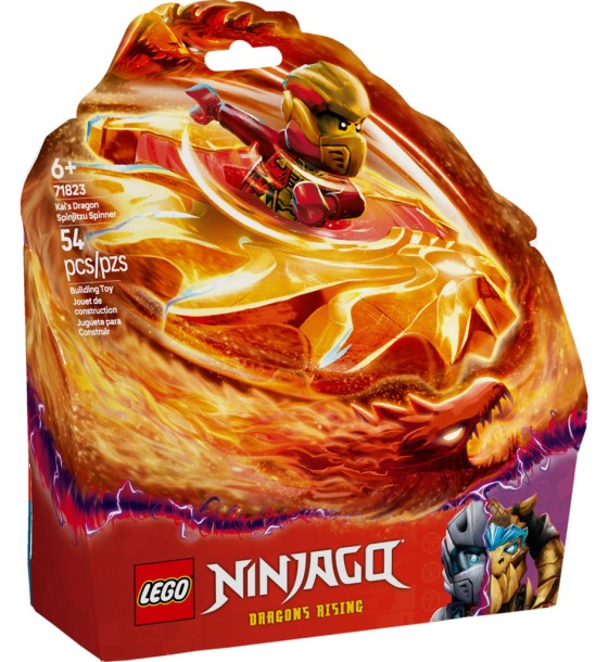 Конструктор LEGO Ninjago Дракон Кая Спін-джитсу (71823)