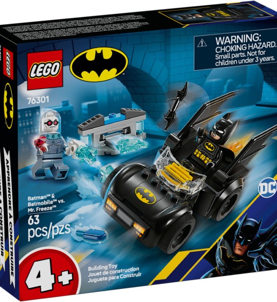 Конструктор LEGO Super Heroes Бетмен і Бетмобіль проти містера Фріза (76301)