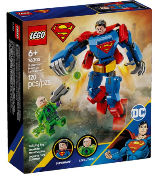 Конструктор LEGO Super Heroes Супермен-робот проти Лекса Лютора (76302)
