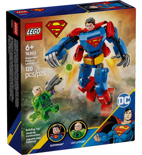 Конструктор LEGO Super Heroes Супермен-робот проти Лекса Лютора (76302)