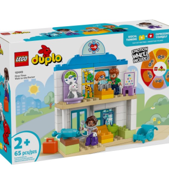 Конструктор LEGO DUPLO Town Уперше: візит до лікаря (10449)