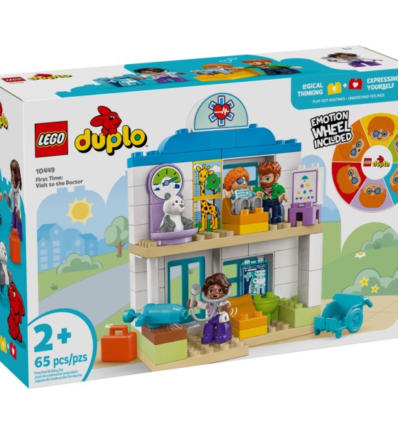 Конструктор LEGO DUPLO Town Уперше: візит до лікаря (10449)