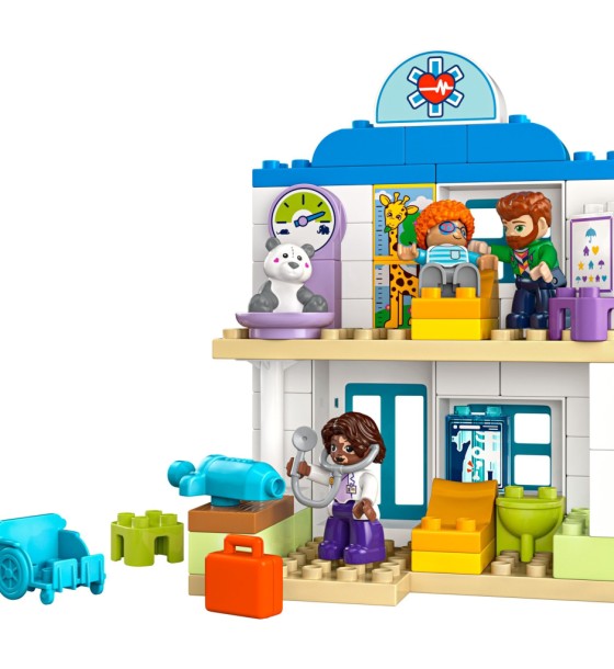 Конструктор LEGO DUPLO Town Уперше: візит до лікаря (10449)