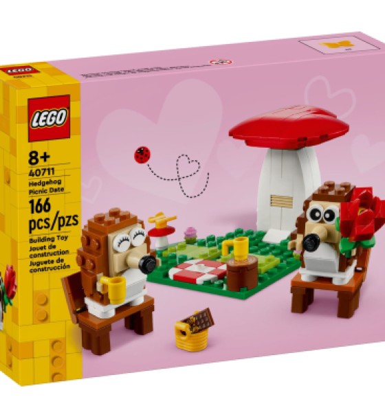 Конструктор LEGO Iconic Романтичний пікнік їжачків (40711)
