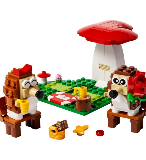 Конструктор LEGO Iconic Романтичний пікнік їжачків (40711)