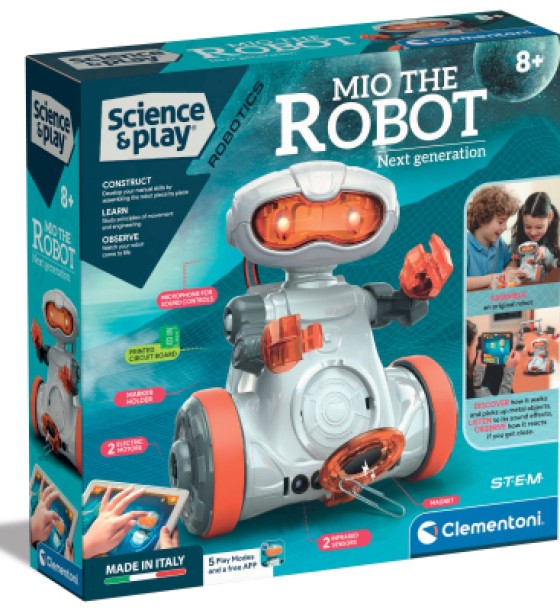Конструктор Clementoni серія Science & Play- Робот Mio Robot (75053)