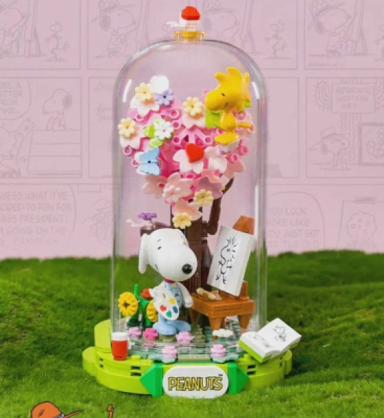 Конструктор Pantasy Snoopy - Art Світ (86902)