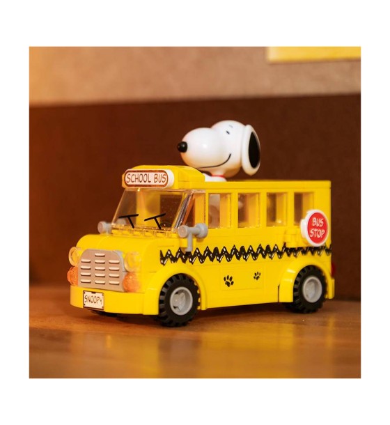 Конструктор Pantasy Snoopy - Шкільний автобус (86906)