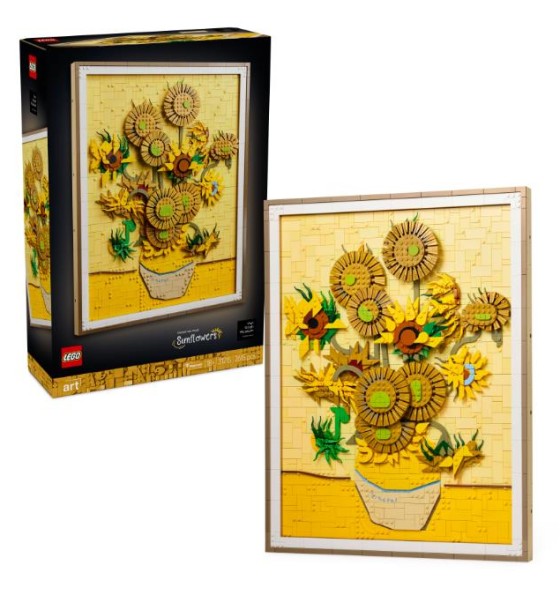 Конструктор LEGO ART Vincent van Gogh — Соняшники (31215)