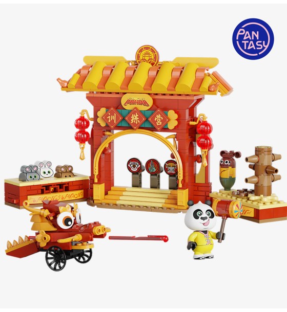 Конструктор Pantasy Kungfu Panda - Тренувальний табір (86515)