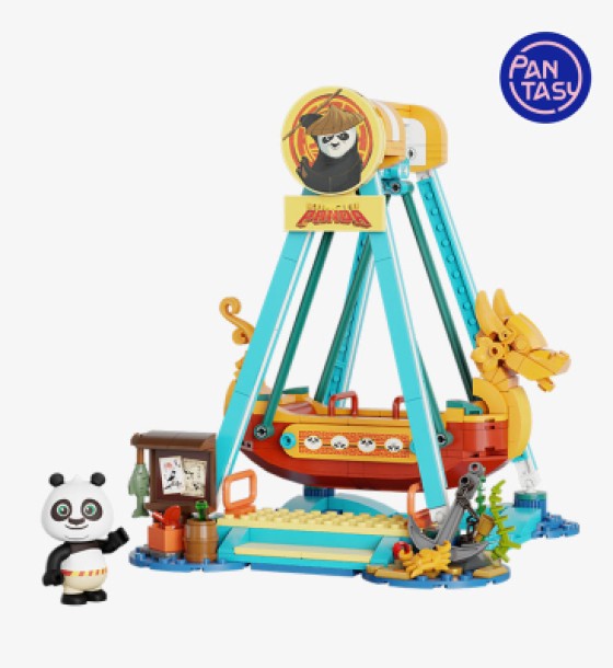 Конструктор Pantasy Kungfu Panda - Катання на піратському кораблі (86516)