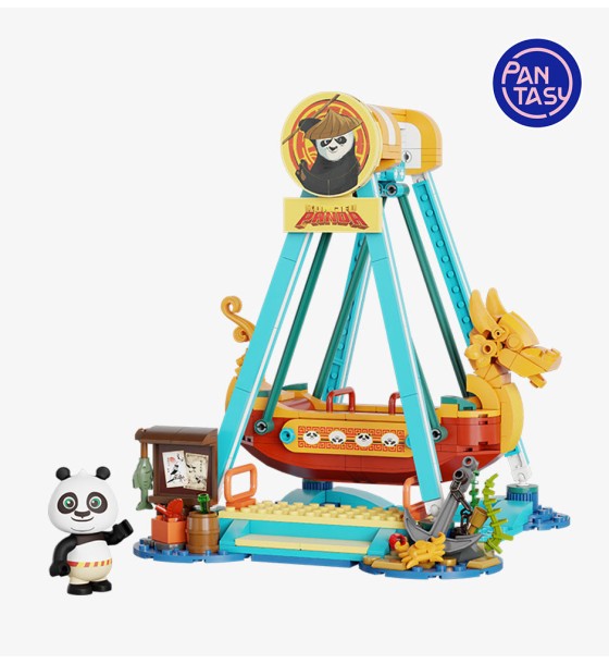 Конструктор Pantasy Kungfu Panda - Катання на піратському кораблі (86516)