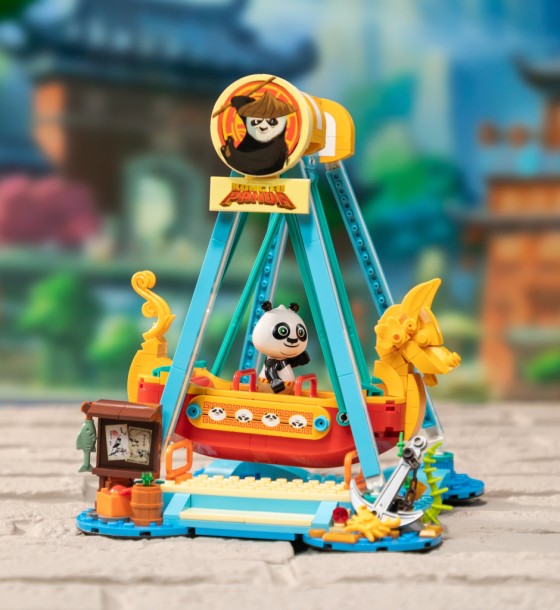 Конструктор Pantasy Kungfu Panda - Катання на піратському кораблі (86516)