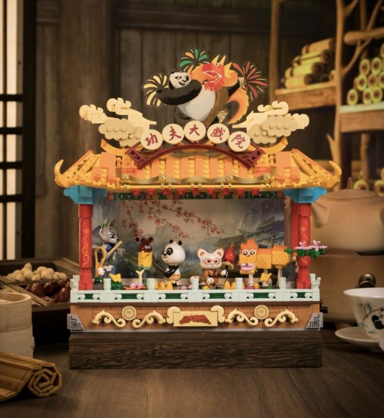 Конструктор Pantasy Kungfu Panda -Кунгфу Театр (86514)
