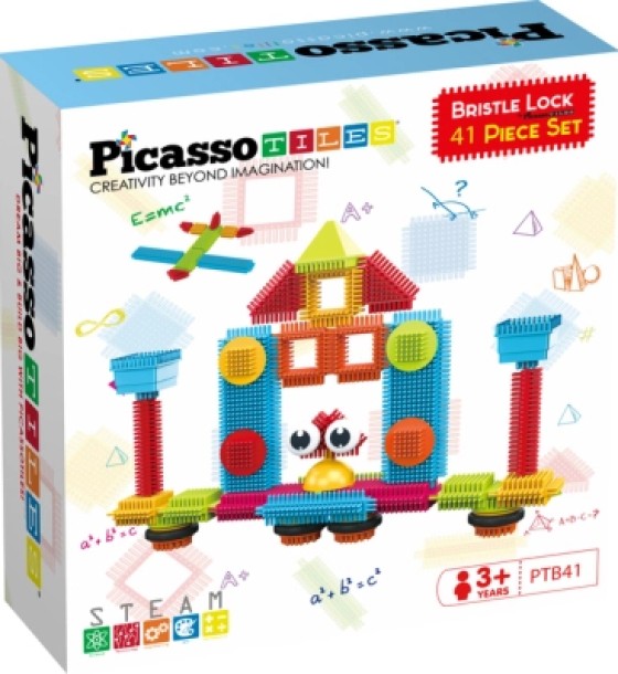 Конструктор Picasso Tiles Hedgehog Building Blocks Set 41 деталь (817338027384)