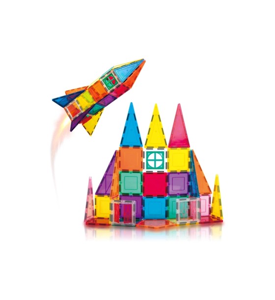 Конструктор Picasso магнітний Tiles Magnetic Building Blocks 36 деталей (817338027971)