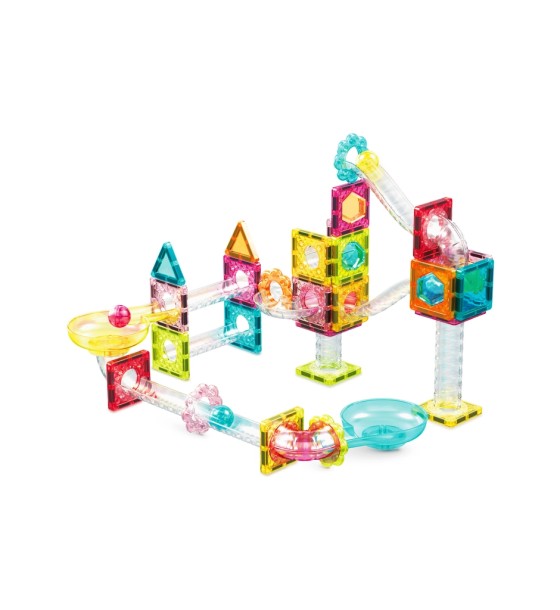 Конструктор Picasso магнітний Tiles Mini Diamond Marble Run Track Set 60 деталей (817338028299)