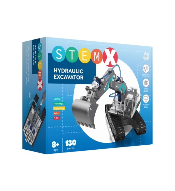 Конструктор Stem Гідравлічний екскаватор 130 деталей (3858894671601)
