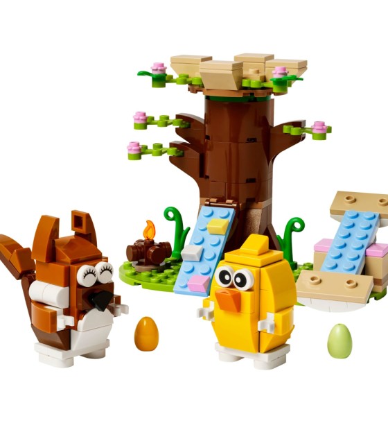 Конструктор LEGO Iconic Весняний майданчик для тварин (40709)