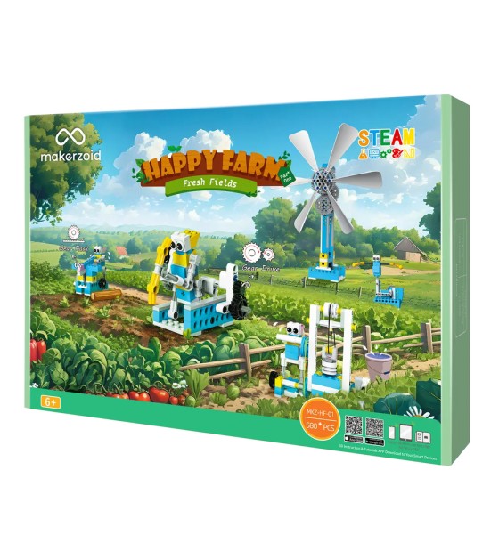 Конструктор Makerzoid Happy Farm Fresh Fields (MKZ-HF-01)