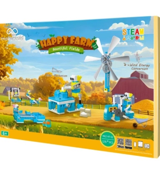 Конструктор Makerzoid Happy Farm Bountiful Fields (MKZ-HF-02)