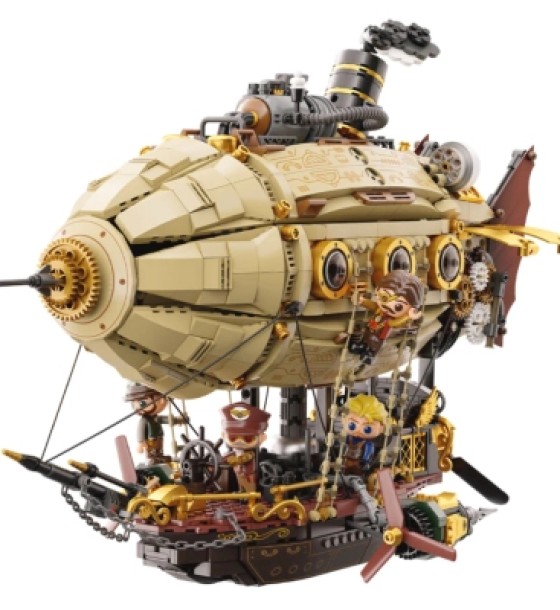 Конструктор Pantasy Original Дирижабль Steampunk (85021)