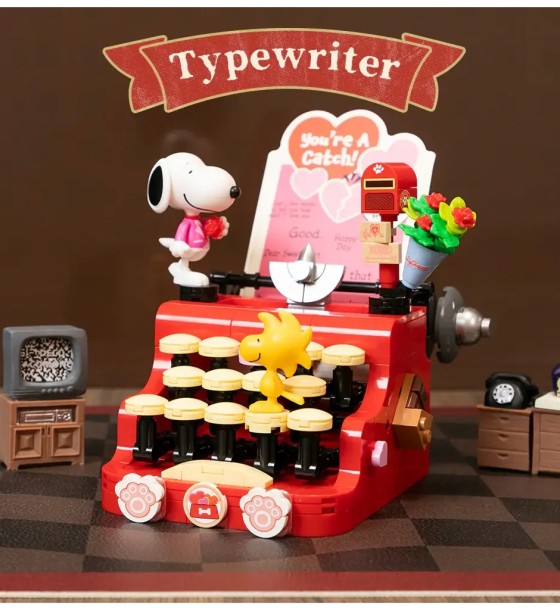 Конструктор Pantasy Snoopy Друкарська машинка (86913)