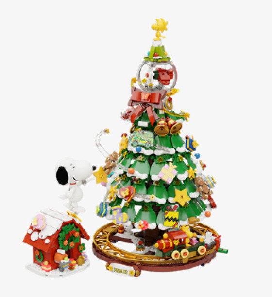 Конструктор Pantasy Snoopy Різдвяна ялинка (86909)