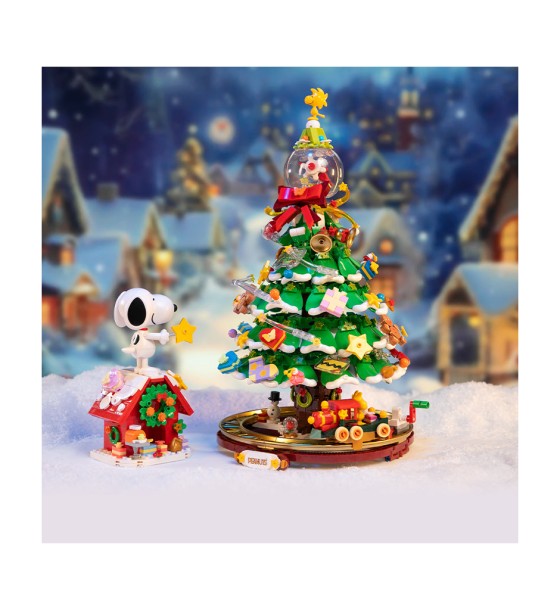 Конструктор Pantasy Snoopy Різдвяна ялинка (86909)