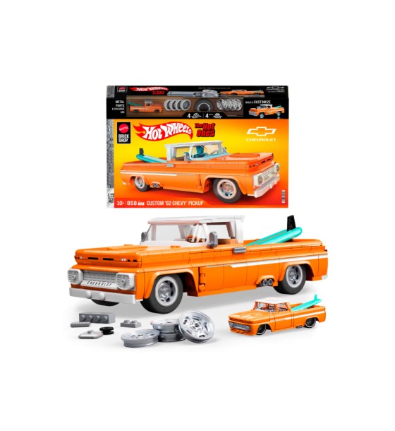 Конструктор Mattel Brick Shop Hot Wheels Elite Chevy 858 деталей (JFT20)