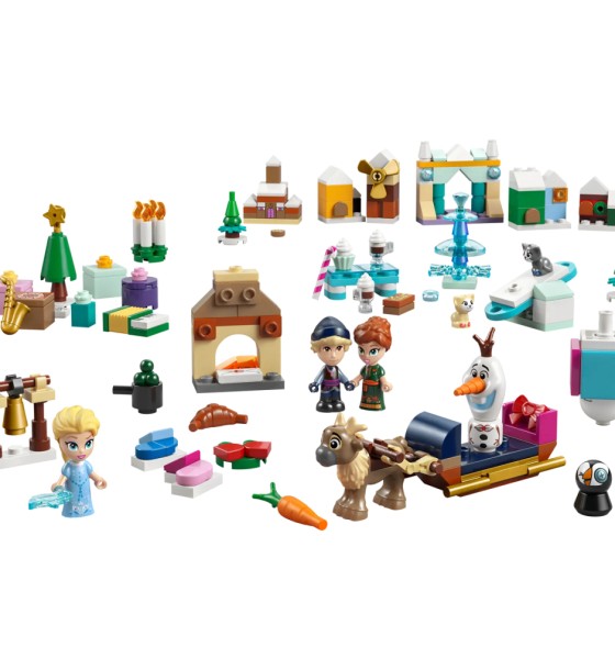 Конструктор LEGO Disney Princess Крижане серце Різдвяний календар 2025 (43273)