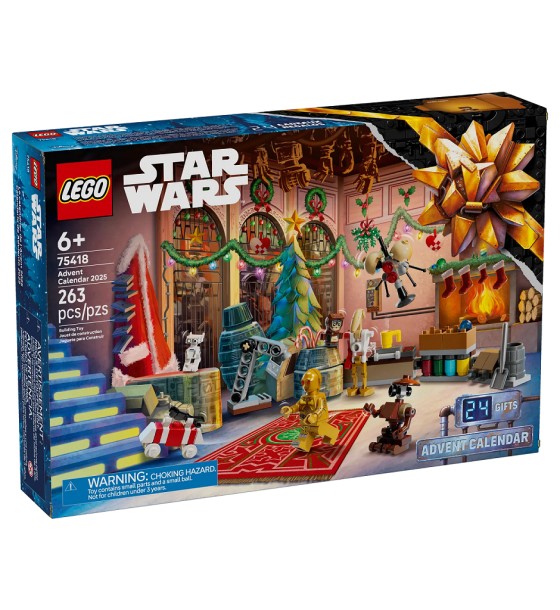 Конструктор LEGO Star Wars Адвент календар 2025 (75418)