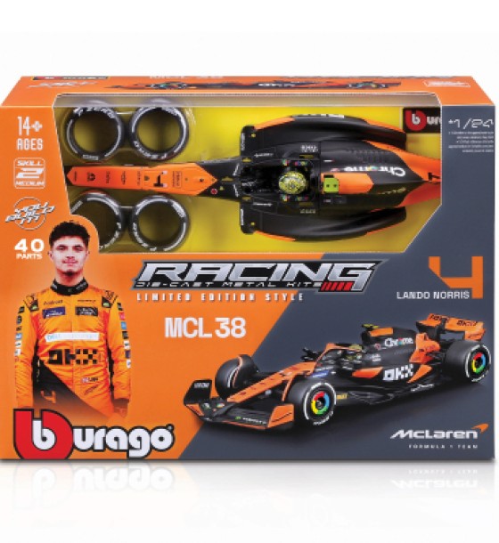 Конструктор Bburago McLaren MCL38 (124) (4) (18-28511)