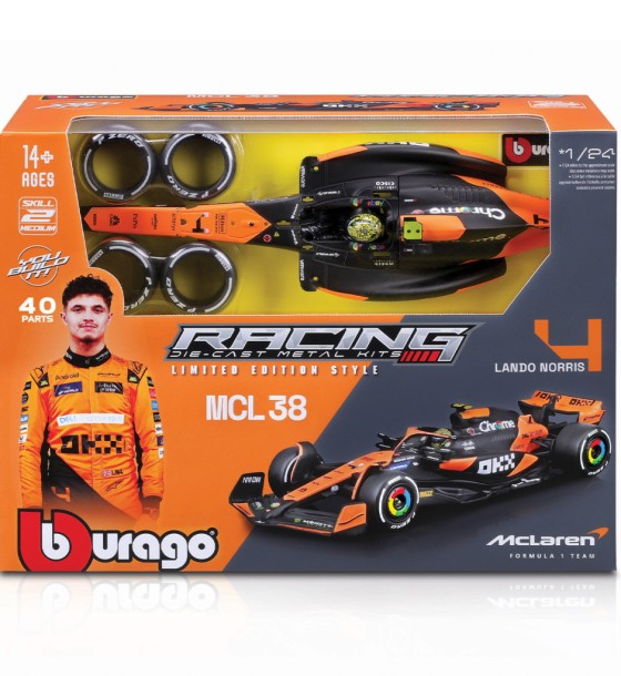 Конструктор Bburago McLaren MCL38 (124) (4) (18-28511)
