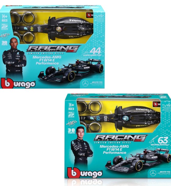 Конструктор Bburago Mercedes-AMG F1 W14 Performance 124 (18-28510)