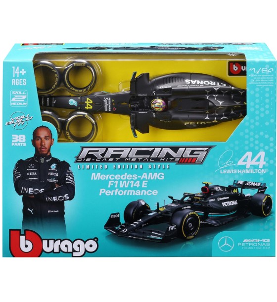 Конструктор Bburago Mercedes-AMG F1 W14 Performance 124 (18-28510)